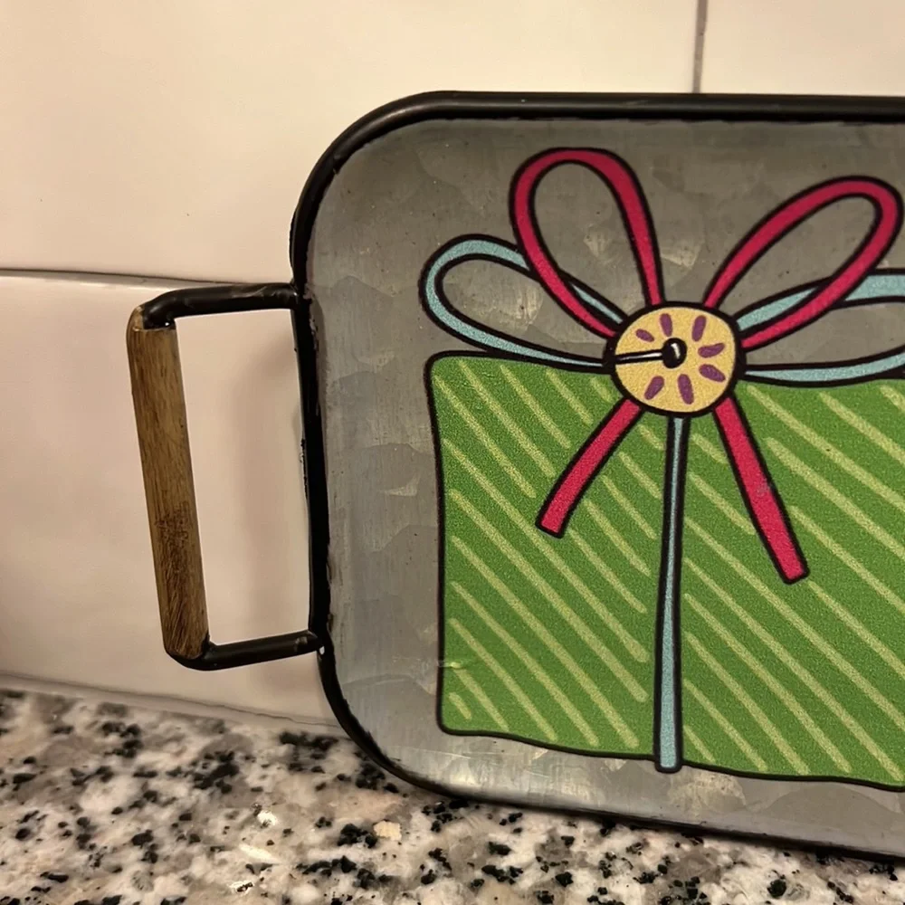 Mini Tin Christmas Tray